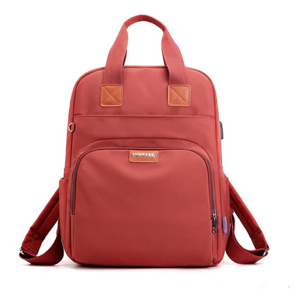 New Waterproof Nylon Backpack for Women School Shoulder Bag Bagpack for Teenage Girls Female Travel Backpacks mochila