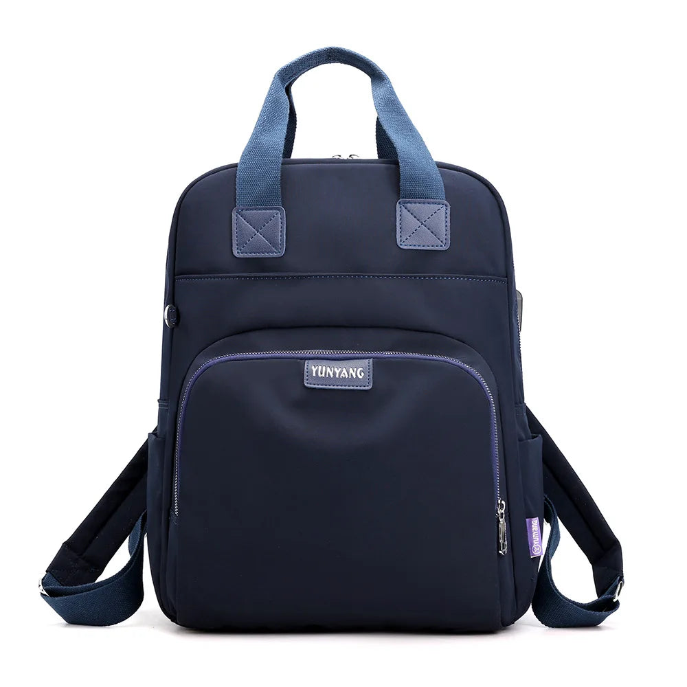 New Waterproof Nylon Backpack for Women School Shoulder Bag Bagpack for Teenage Girls Female Travel Backpacks mochila