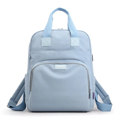 New Waterproof Nylon Backpack for Women School Shoulder Bag Bagpack for Teenage Girls Female Travel Backpacks mochila