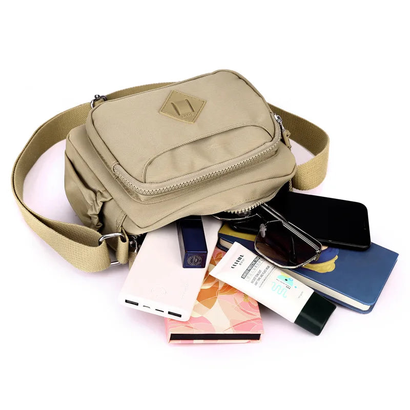 New  Waterproof Nylon Women Messenger Bags Ladies Handbag Female Crossbody Bags Shoulder Bags Small Casual Travel bag