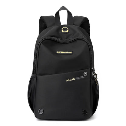 New Waterproof Oxford Men Backpack Zipper School Bags For Teenagers Small Shoulder Backpack Male Multifunction Rucksack