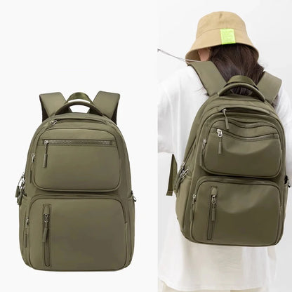 New Waterproof School Backpack Female Fashion Laptop Bag for Women 15 Inch Airplane Travel Backpack Men Mochila Large Capacity