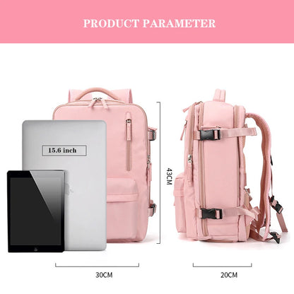 New Waterproof Travel Backpack High Quality Men Women Multifunction 15.6 inch Laptop Backpacks Large Capacity Bag Mochilas
