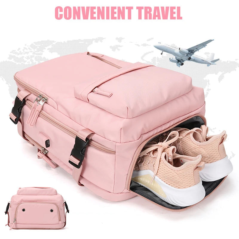 New Waterproof Travel Backpack High Quality Men Women Multifunction 15.6 inch Laptop Backpacks Large Capacity Bag Mochilas