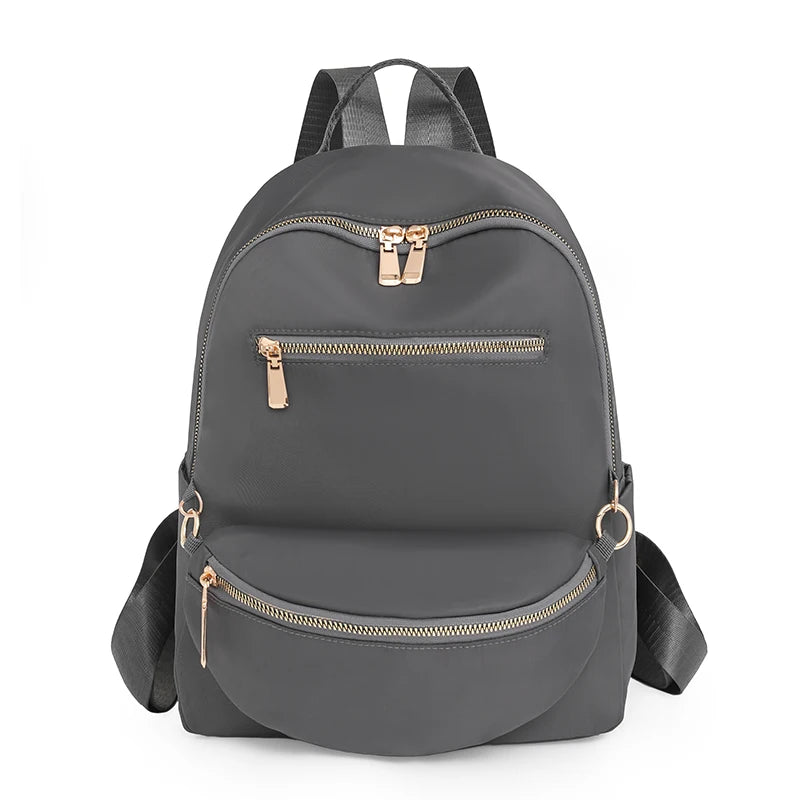 New Woman Backpacks Lady Nylon Backpacks with Detachable Storage Pocket Female 2 Pcs Set Travel Backpack Women Shoulder Bags