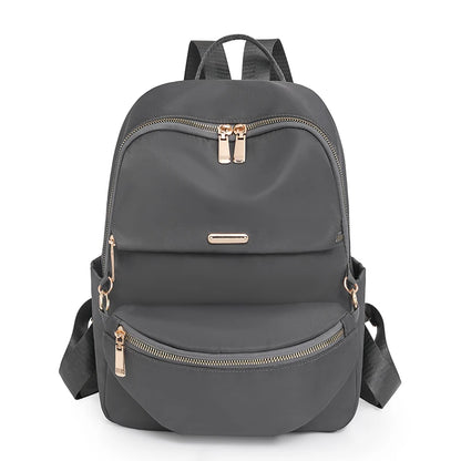 New Woman Backpacks Lady Nylon Backpacks with Detachable Storage Pocket Female 2 Pcs Set Waterproof Backpack Women Shoulder Bags