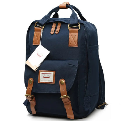 New Women Backpack Large Capacity Bagpack Female 14 Inch Laptop Backpack Stylish Waterproof School Bags for Girls