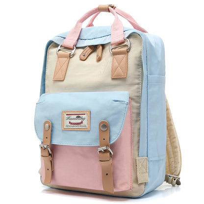 New Women Backpack Large Capacity Bagpack Female 14 Inch Laptop Backpack Stylish Waterproof School Bags for Girls