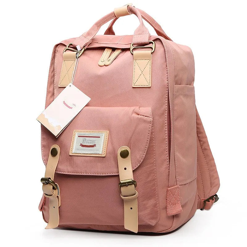 New Women Backpack Large Capacity Bagpack Female 14 Inch Laptop Backpack Stylish Waterproof School Bags for Girls