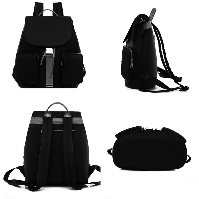 New Women Backpacks Designer Multifunctional Casual Travel Knapsack  Large Capacity School Bag for Teenage Girl Female Bookpack