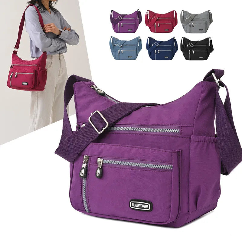 New Women Bag Nylon Waterproof Messenger Bags For Lady Crossbody Shoulder Bag Casual Handbags High Quality Multifunctional