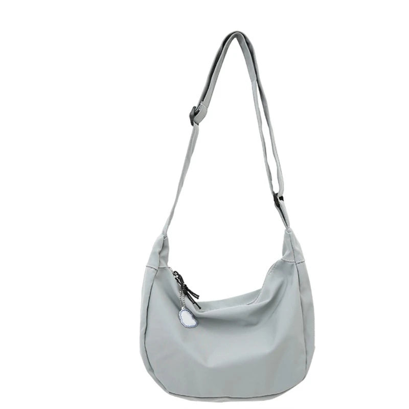 New Women Bags Japanese Harajuku Simple Shoulder Bag All-matching Solid Korean-Styleins Girl Messenger Bag Dating Crossbody Bags