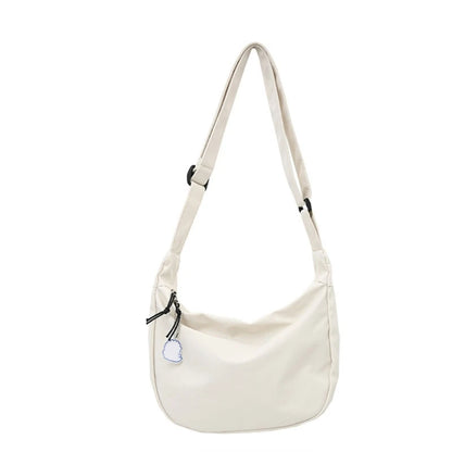 New Women Bags Japanese Harajuku Simple Shoulder Bag All-matching Solid Korean-Styleins Girl Messenger Bag Dating Crossbody Bags
