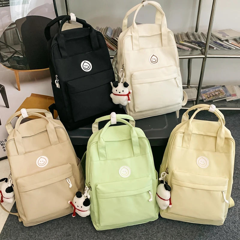 New Women College Backpack Men Female Cool Travel Book Bag Girl Boy Laptop Student Fashion School Bags For Teenage Girls Boys