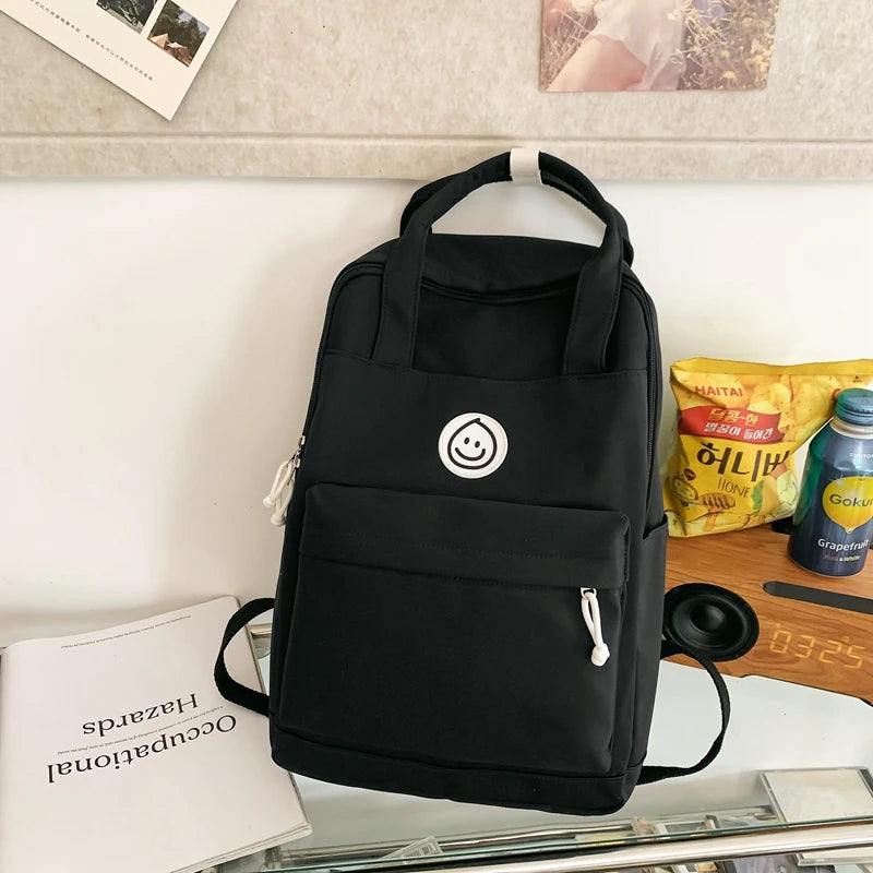 New Women College Backpack Men Female Cool Travel Book Bag Girl Boy Laptop Student Fashion School Bags For Teenage Girls Boys
