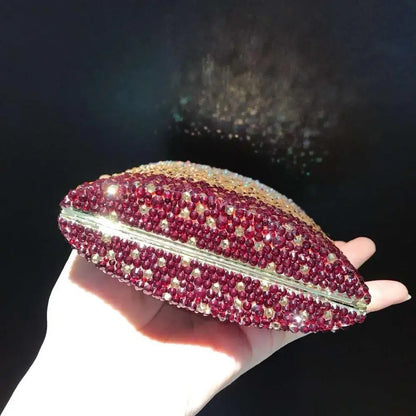 New Women Evening Bags with Handle Chain Shoulder bags Handbags Woman Designer Rhinestones Evening bag Party clutches Bags purse