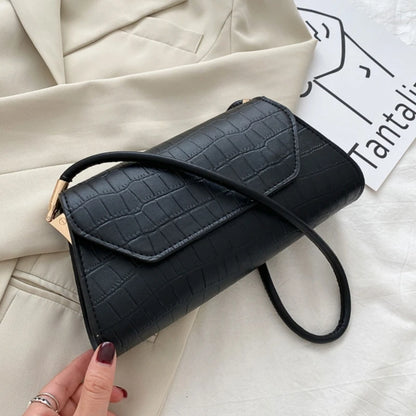New Women Handbag Exquisite Retro PU-leather Shoulder Bag Stylish Underarm Bag Casual Solid Color Dating Shopping Fashion Bags