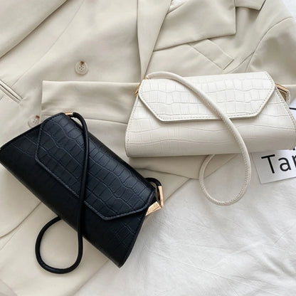 New Women Handbag Exquisite Retro PU-leather Shoulder Bag Stylish Underarm Bag Casual Solid Color Dating Shopping Fashion Bags