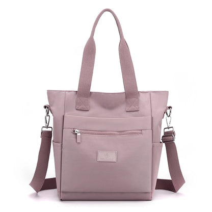 New Women Handbags Fashion Waterproof Oxford Tote Casual Nylon Shoulder Bag Mummy Large Capacity Canvas Top-handle Travel Bag