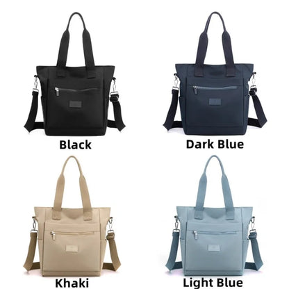 New Women Handbags Fashion Waterproof Oxford Tote Casual Nylon Shoulder Bag Mummy Large Capacity Canvas Top-handle Travel Bag