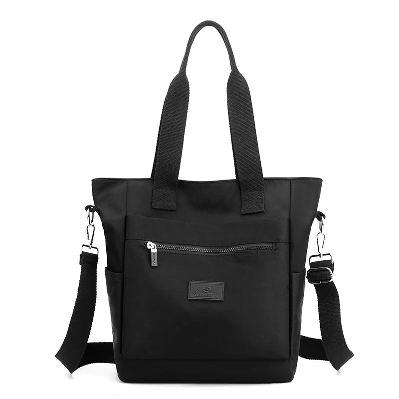 New Women Handbags Fashion Waterproof Oxford Tote Casual Nylon Shoulder Bag Mummy Large Capacity Canvas Top-handle Travel Bag