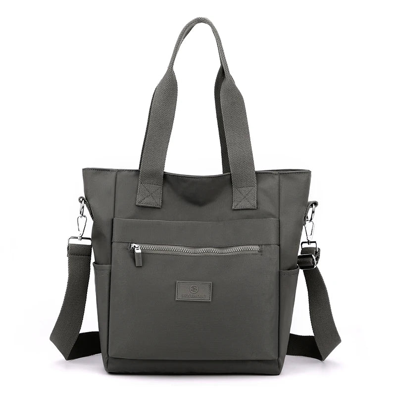 New Women Handbags Fashion Waterproof Oxford Tote Casual Nylon Shoulder Bag Mummy Large Capacity Canvas Top-handle Travel Bag