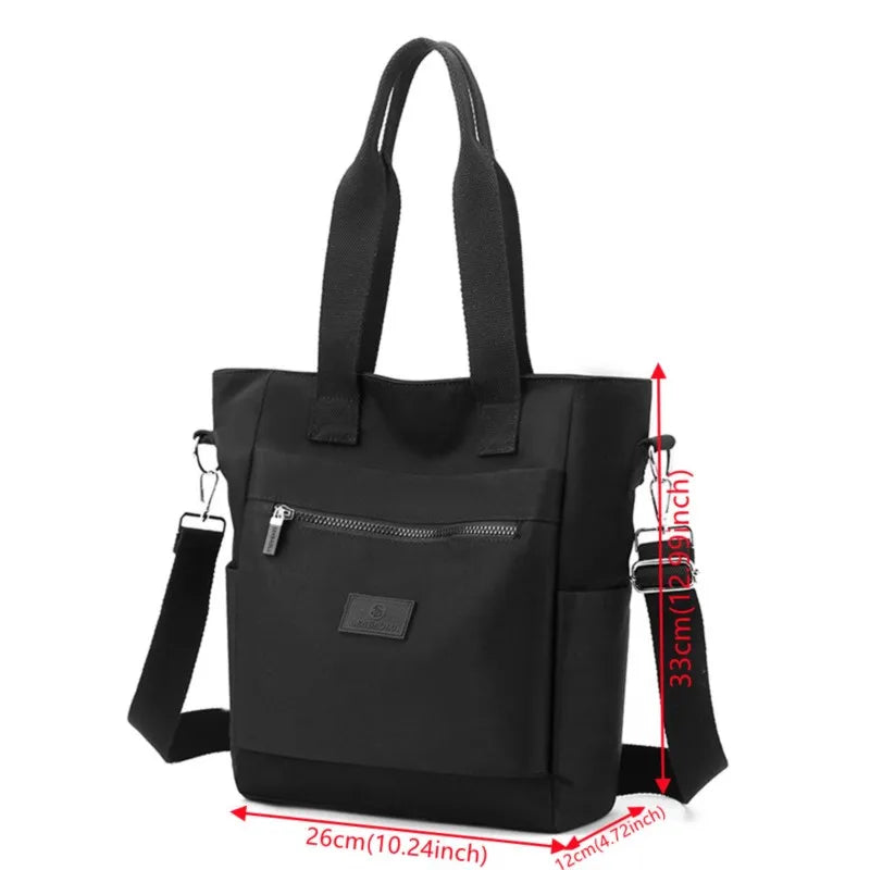 New Women Handbags Fashion Waterproof Oxford Tote Casual Nylon Shoulder Bag Mummy Large Capacity Canvas Top-handle Travel Bag
