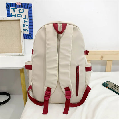 New Women High Capacity Student Backpack Girl Travel Leisure School Bag Lady Nylon Book Fashion Female Laptop College Kawaii Bag