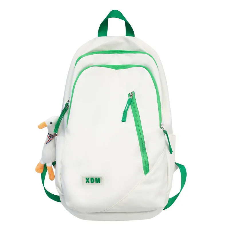New Women High Capacity Trendy School Bag Girl Travel Book Backpack Cool Fashion Female Laptop Bag Lady College Backpack Student