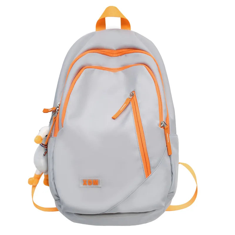New Women High Capacity Trendy School Bag Girl Travel Book Backpack Cool Fashion Female Laptop Bag Lady College Backpack Student