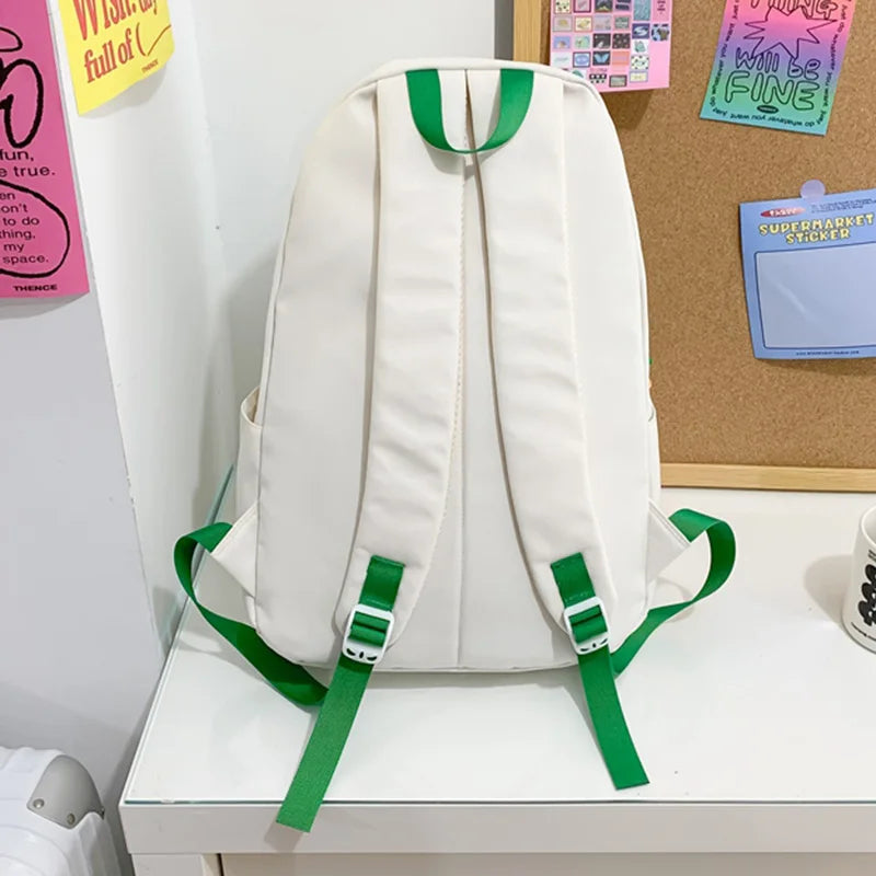 New Women High Capacity Trendy School Bag Girl Travel Book Backpack Cool Fashion Female Laptop Bag Lady College Backpack Student