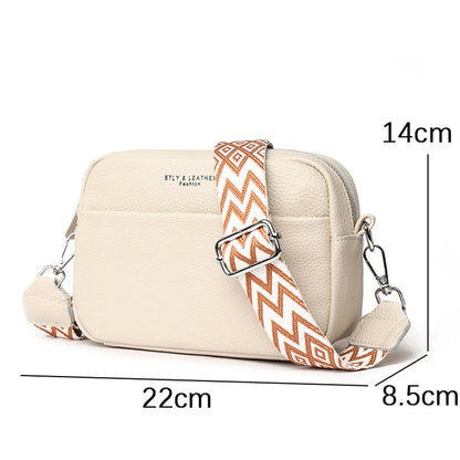New Women Luxury Handbag High Quality Shoulder Bags Ladies Messenger Bag Lichee Pattern Genuine Leather Crossbody Bag Sac A Main