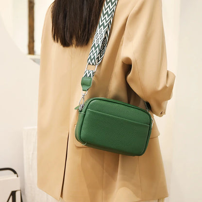 New Women Luxury Handbag High Quality Shoulder Bags Ladies Messenger Bag Lichee Pattern Genuine Leather Crossbody Bag Sac A Main
