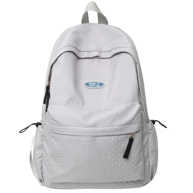 New Women Male Trendy Backpack Men Female Black Travel Book Bag Fashion Lady Laptop College Backpack Girl Boy Leisure School Bag