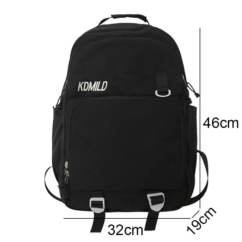 New Women Men High Capacity Travel College Backpack Trendy Lady Male Backpack Cool Boy Girl Bag Fashion Female Laptop School Bag