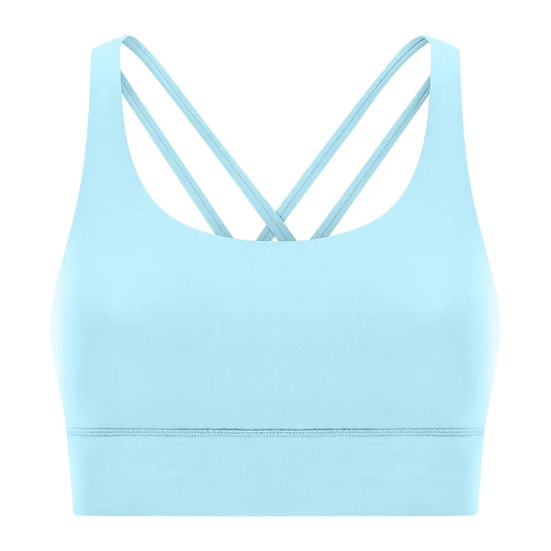 New Women Sleeveless Tank  Sporty Top With Bra