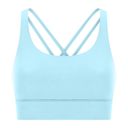 New Women Sleeveless Tank  Sporty Top With Bra