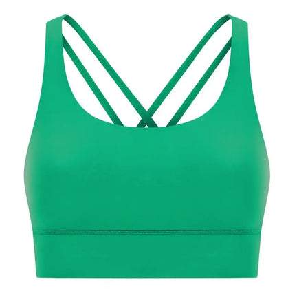 New Women Sleeveless Tank  Sporty Top With Bra