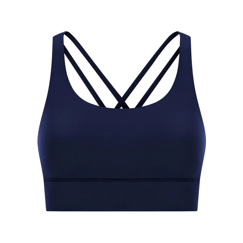 New Women Sleeveless Tank  Sporty Top With Bra