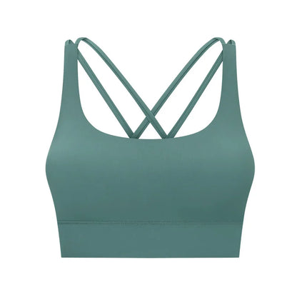 New Women Sleeveless Tank  Sporty Top With Bra
