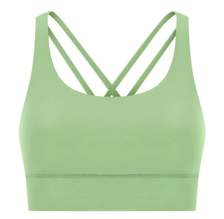 New Women Sleeveless Tank  Sporty Top With Bra