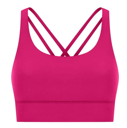 New Women Sleeveless Tank  Sporty Top With Bra