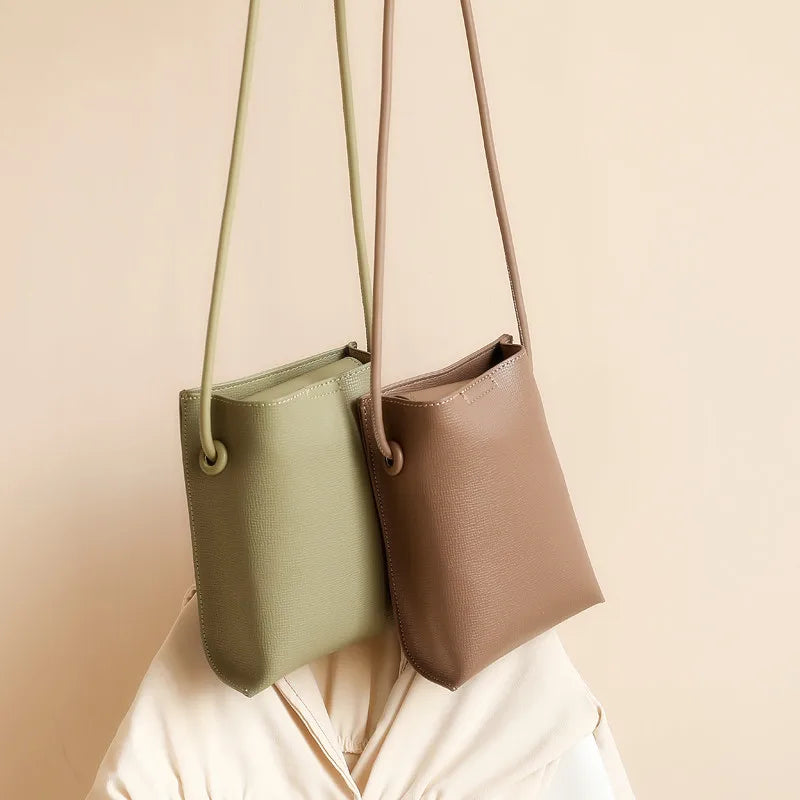New Women Small Shoulder Bags PU Leather Handbags Fashion Female Large Capacity Crossbody Bags for Lady Solid Flap Phone Wallets