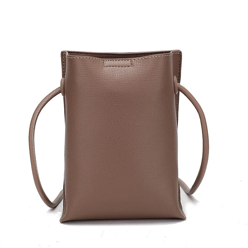 New Women Small Shoulder Bags PU Leather Handbags Fashion Female Large Capacity Crossbody Bags for Lady Solid Flap Phone Wallets