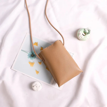New Women Small Shoulder Bags PU Leather Handbags Fashion Female Large Capacity Crossbody Bags for Lady Solid Flap Phone Wallets