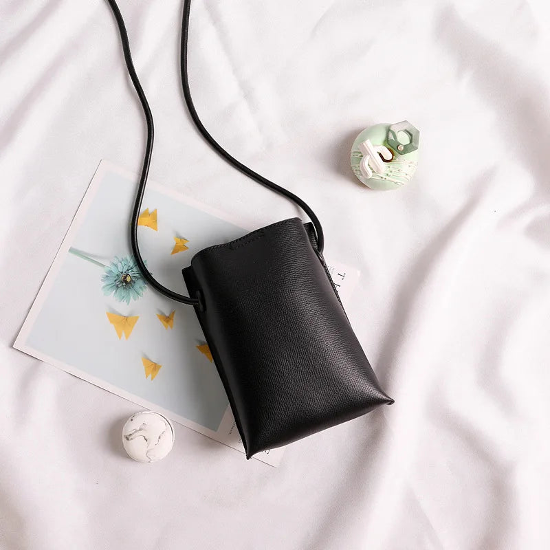New Women Small Shoulder Bags PU Leather Handbags Fashion Female Large Capacity Crossbody Bags for Lady Solid Flap Phone Wallets