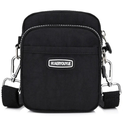 New Women Waterproof Nylon Shoulder Bag Mini Portable Crossbody Bags For Women Multifunction Ladies Mobile Phone Bag Waist pack