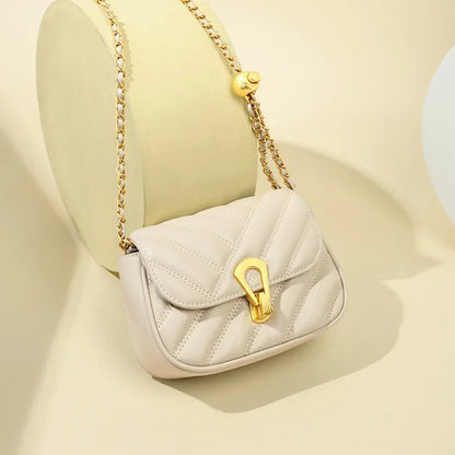 New Women's Bag Chain Bags Crossbody Bags Genuine Leather Mini Bag Luxury Brand Bag  Luxury Handbags
