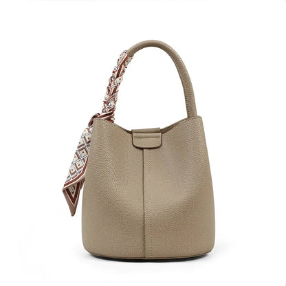 New Women's Bag Crossbody Bags 2024 Light Luxury Genuine Leather Portable Bucket Bag Designer Bags  Luxury Bag