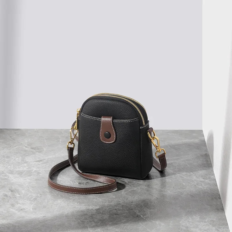 New Women's Bag Mini Versatile Crossbody Bag Shoulder Bag Genuine Leather Women Purse Designer Bags Luxury